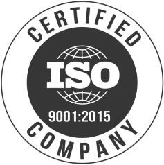 license iso9001 black